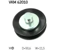 SKF Nap�nac� kladka - kl�nov� �emen SK VKM62010, VKM 62010