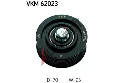 SKF Vratn / vodic kladka drkovho klnovho emenu SK VKM 62023, SK VKM62023