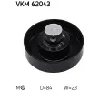 SKF Napínák drážkového klínového řemenu SK VKM62043, VKM 62043