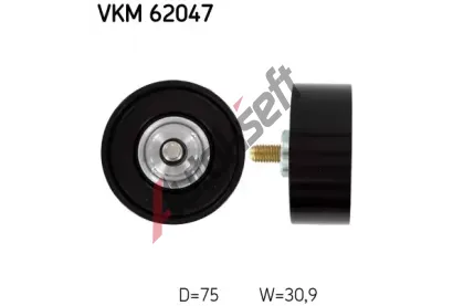 SKF Vratn�/vod�c� kladka - kl�nov� �ebrov� �emen SK VKM62047, VKM 62047