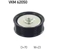 Vratn / vodic kladka drkovho klnovho emenu SKF ‐ SK VKM62050