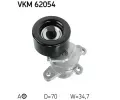 Napnac kladka drkovho klnovho emenu SKF ‐ SK VKM62054