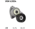 Napnac kladka drkovho klnovho emenu SKF ‐ SK VKM63004