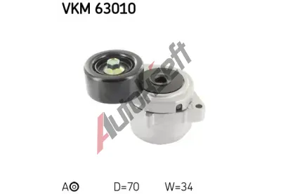 SKF Napnac kladka - ebrovan klnov emen SK VKM63010, VKM 63010