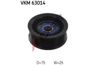 SKF Vratn / vodic kladka drkovho klnovho emenu SK VKM63014, VKM 63014