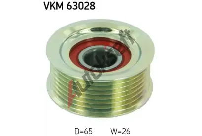 SKF Vratn� / vodic� kladka dr�kov�ho kl�nov�ho �emenu SK VKM63028, VKM 63028