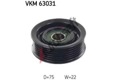 SKF Vratn / vodic kladka drkovho klnovho emenu SK VKM63031, SK VKM 63031