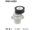 SKF Napnac kladka - ebrovan klnov emen ‐ SK VKM64002