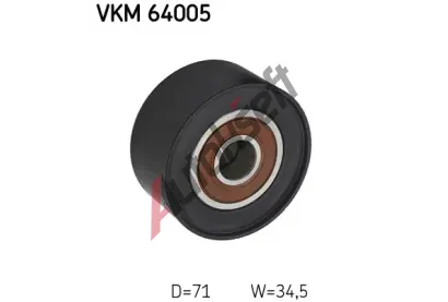 SKF Vratn / vodic kladka drkovho klnovho emenu SK VKM64005, VKM 64005