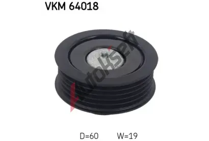 SKF Vratn / vodic kladka drkovho klnovho emenu SK VKM64018, VKM 64018