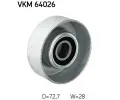 SKF Vratn / vodic kladka drkovho klnovho emenu SK VKM64026, VKM 64026