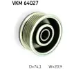 Vratn / vodic kladka drkovho klnovho emenu SKF ‐ SK VKM64027