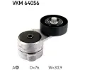 SKF Napnac kladka - ebrovan klnov emen ‐ SK VKM64056