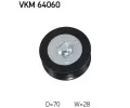 SKF Vratn / vodic kladka drkovho klnovho emenu ‐ SK VKM64060