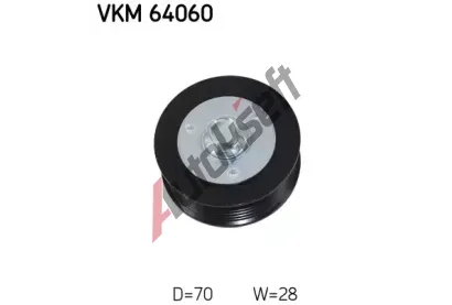 SKF Vratn / vodic kladka drkovho klnovho emenu SK VKM64060, VKM 64060