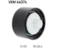 SKF Vratn / vodic kladka drkovho klnovho emenu SK VKM 64074, SK VKM64074