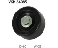 Vratn / vodic kladka drkovho klnovho emenu SKF ‐ SK VKM64085