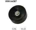 Vratn� / vodic� kladka dr�kov�ho kl�nov�ho �emenu&nbsp;SKF&nbsp;&dash;&nbsp;SK VKM64087