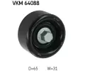 Vratn / vodic kladka drkovho klnovho emenu SKF ‐ SK VKM64088