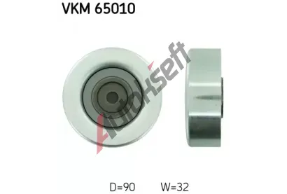 SKF Vratn/vodc kladka - klnov ebrov emen SK VKM65010, VKM 65010