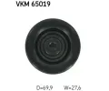 SKF Vratn/vodc kladka - klnov ebrov emen SK VKM65019, VKM 65019