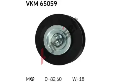 SKF Napínací kladka klínového řemenu SK VKM65059, VKM 65059 SKF Napínací kladka klínového řemenu SK VKM65059, VKM 65059