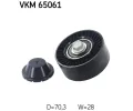 SKF Vratn� / vodic� kladka dr�kov�ho kl�nov�ho �emenu&nbsp;&dash;&nbsp;SK VKM65061