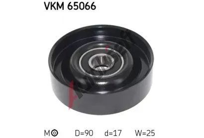 SKF Napnac kladka drkovho klnovho emenu SK VKM65066, SK VKM 65066