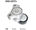 SKF Napnac kladka drkovho klnovho emenu SK VKM65074, VKM 65074