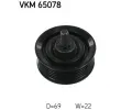 SKF Vratn / vodic kladka drkovho klnovho emenu ‐ SK VKM65078