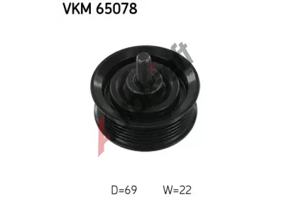 SKF Vratn / vodic kladka drkovho klnovho emenu SK VKM65078, VKM 65078