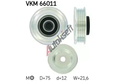 SKF Napínák drážkového klínového řemenu SK VKM66011, VKM 66011 SKF Napínák drážkového klínového řemenu SK VKM66011, VKM 66011