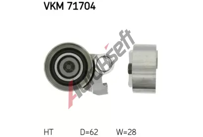 SKF Napnac kladka - ozuben emen SK VKM71704, VKM 71704