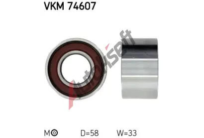 SKF Napnac kladka - ozuben emen SK VKM74607, VKM 74607