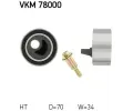 SKF Napnac kladka - ozuben emen ‐ SK VKM78000