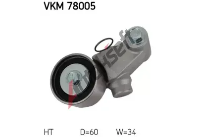 SKF Napnac kladka - ozuben emen SK VKM78005, VKM 78005