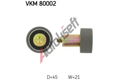 SKF Vratn�/vod�c� kladka - ozuben� �emen SK VKM80002, VKM 80002