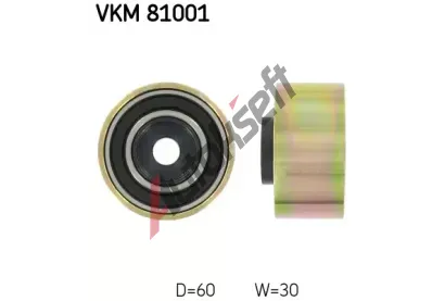 SKF Vratn/vodc kladka - ozuben emen SK VKM81001, VKM 81001