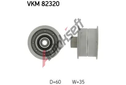 SKF Vratn/vodc kladka - ozuben emen SK VKM82320, VKM 82320