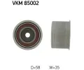 SKF Vratn/vodc kladka - ozuben emen ‐ SK VKM85002