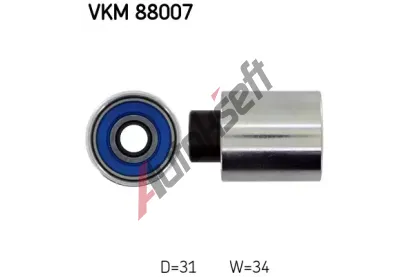 SKF Vratn/vodc kladka - ozuben emen SK VKM88007, VKM 88007