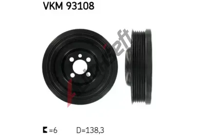 SKF emenice - klikov hdel SK VKM93108, VKM 93108