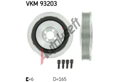 SKF emenice - klikov hdel SK VKM93203, VKM 93203