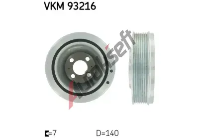 SKF emenice - klikov hdel SK VKM93216, VKM 93216