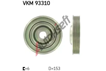 SKF emenice - klikov hdel SK VKM93310, VKM 93310