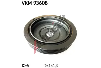 SKF emenice klikovho hdele SK VKM93608, VKM 93608