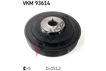 SKF emenice klikovho hdele SK VKM93614, VKM 93614