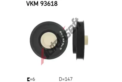 SKF �emenice - klikov� h��del SK VKM93618, VKM 93618