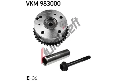 SKF Nastavova vakovho hdele SK VKM983000, VKM 983000