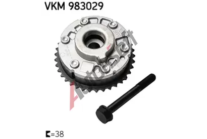 SKF Nastavova vakovho hdele SK VKM983029, VKM 983029